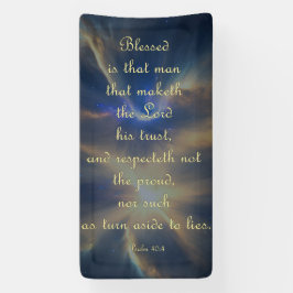 Banner de encorajamento - Salm 40:4