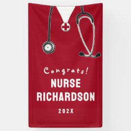 Banner de Graduação de Enfermeiros