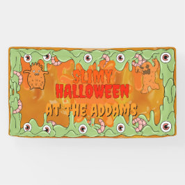 Banner de Halloween elegante