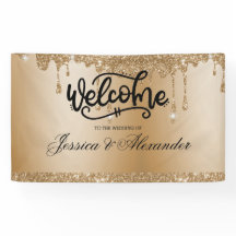 Banner de Lista de Discussão Dourada Personalizada