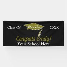 Banner Personalizado de Graduação - 2,5'x6'