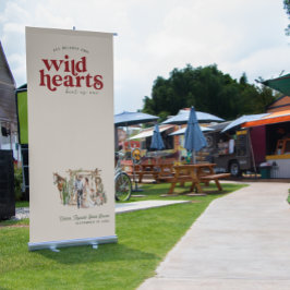 Banner Retrátil Boho Deserto Ocidental | Boas-vindas ao Chá de Beb