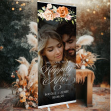 Casamento de Foto Floral Elegante