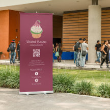 Cupcake Bakery Pastelaria Chef Código QR