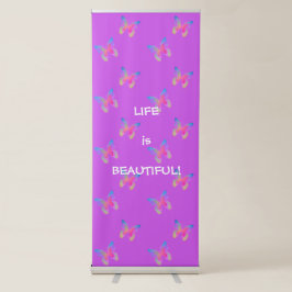 Banner Retrátil Faixa de Corantes de Flutuação