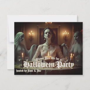 Banquete de Halloween Gótico à Luz de Velas