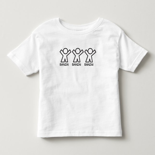 BANZAI BOYS CAMISETA PARA CRIANÇAS (Frente)