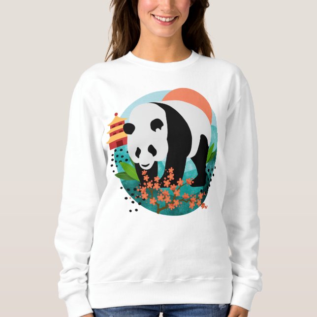 BAO SHI - Camisas de Panda - escolha estilo e tama (Frente)
