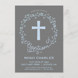 Baptismo, convite do batismo - o bebé convida