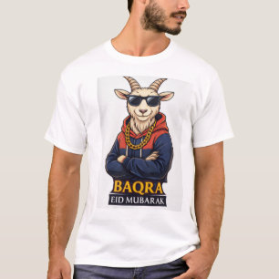 Baqra Eid Mubarak Camiseta de cabra -Cool Hoo -s