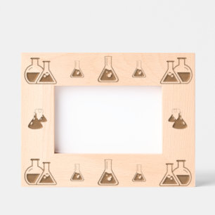 Baqueiros de ciência Encheram quadros gravados