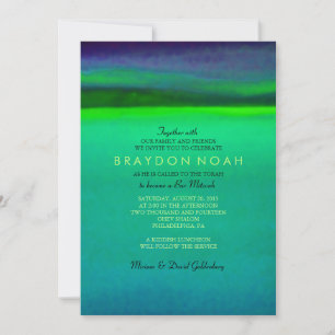 Bar AURORA BOREALIS Convite Mitzvah