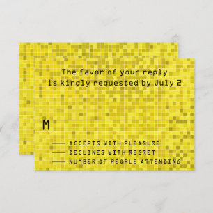 Bar Bat Mitzvah Enclosure - RSVP Cards Jogo Ativad