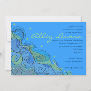 BAR BEACHY WAVE Convite Mitzvah