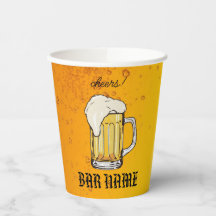 Bar Business vintage beer logo shop