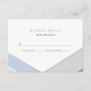 Bar contemporâneo Mitzvah RSVP das listras