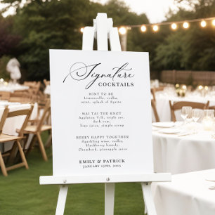 Bar de Cocktail Elegante Poster