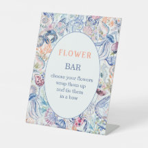 Bar de Flores de Noiva Concha Estilo Chinesice Cos