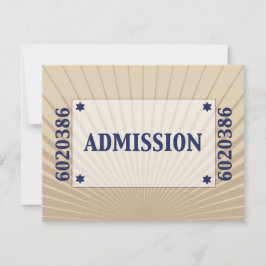 Bar do Movie Star Mitzvah Resposta RSVP Tan Marinh