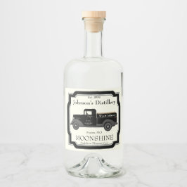 Bar doméstico diversão Moonshine Jug Vintage Truck