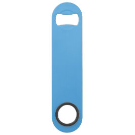 Bar Key Abridor de Garrafa Azul Céu com Texto Personalizad