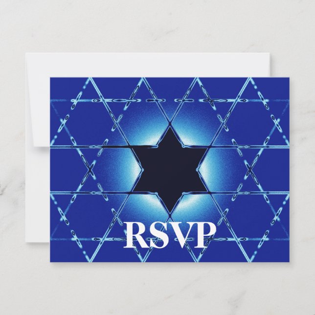 Bar Magen Gimel/Bat Mitzvah RSVP (Frente)