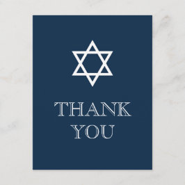 Bar Mitzvah Cartões de agradecimentos - Garoto