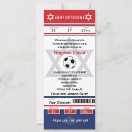 Bar Mitzvah - Convite para ingresso