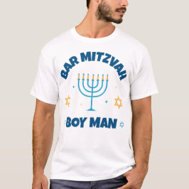 Bar Mitzvah moderna estrela de David T-Shirt