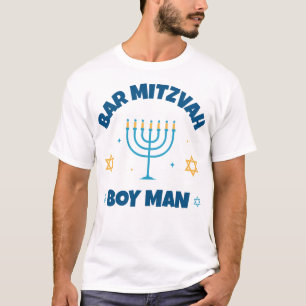 Bar Mitzvah moderna estrela de David T-Shirt
