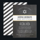 BAR na moda MITZVAH Mínimo de cinza para cartão<br><div class="desc">pelo kat massard >> kat@simplysweetPAPERIE.com <<< design de convite de tendência para o BAR do seu filho MITZVAH Setup como modelo, é simples você adicionar seus próprios detalhes ou clicar no botão personalizar e você pode adicionar ou alterar texto, fontes, tamanhos etc. DICA: 1. Para alterar/mover gráficos / alterar a...</div>