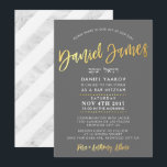 BAR PERSONALIZADO Mitzvah Convite para Daniel cinz<br><div class="desc">- - - - - - - - - - - - - - - - - - - - - - - - - - - - - - - - - - - - - - - - - - - - - - - - - - -...</div>