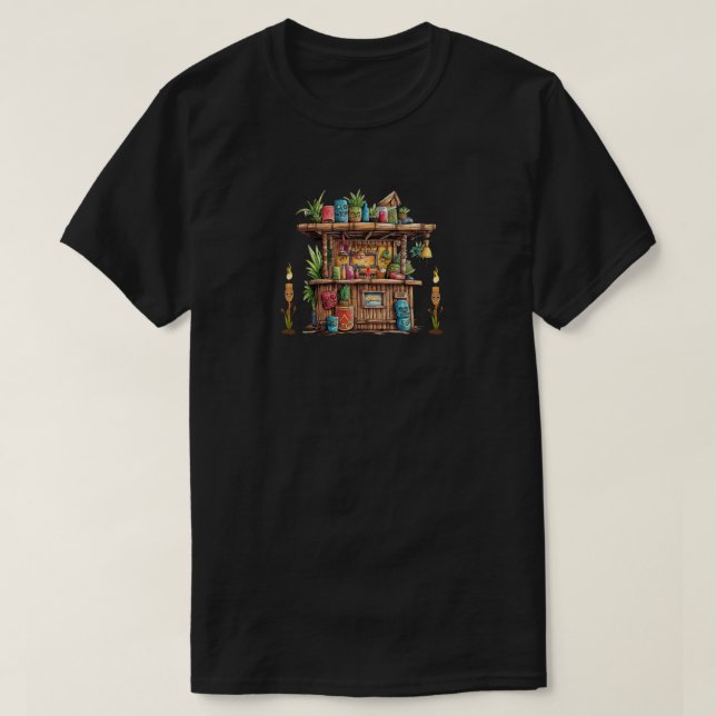 Bar T-Shirt Tiki (Frente do Design)