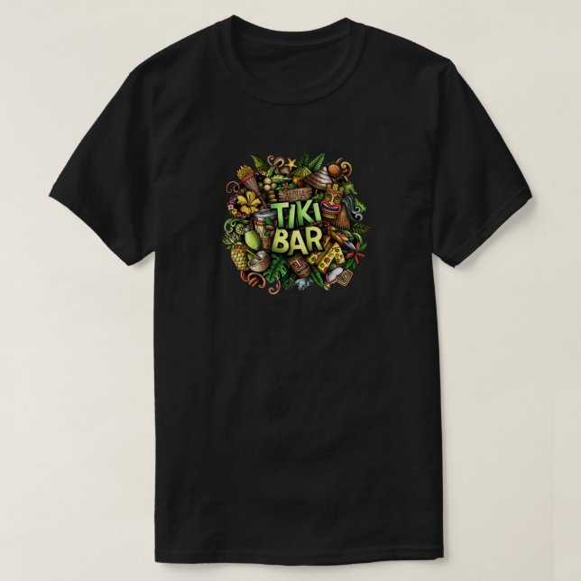 Bar T-Shirt Tiki (Frente do Design)