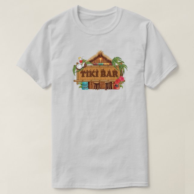 Bar T-Shirt Tiki (Frente do Design)