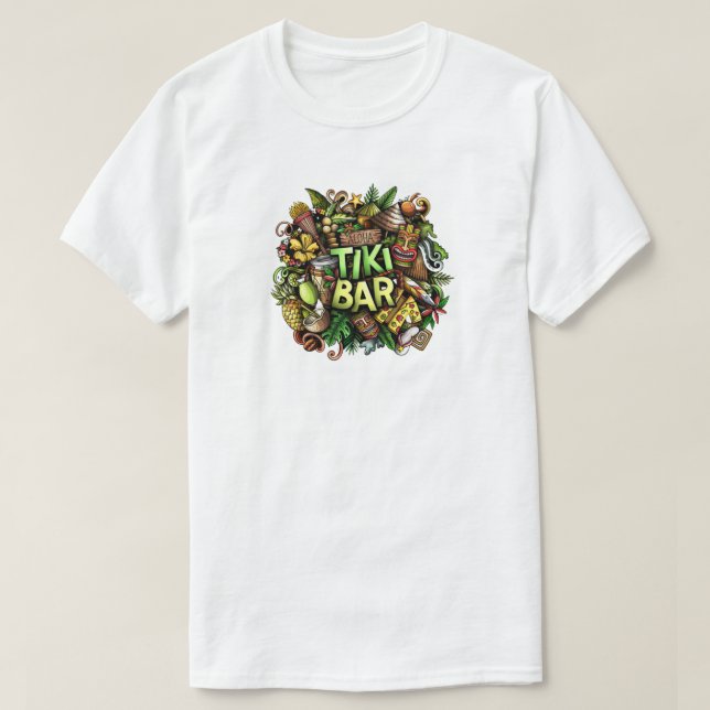 Bar T-Shirt Tiki (Frente do Design)