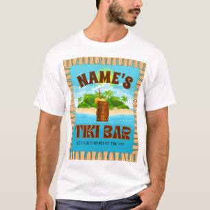 Bar T-Shirt Tiki Personalizado