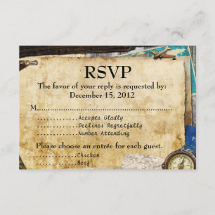 Bar Vintage World Viagem/Bat Mitzvah RSVP
