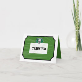 Bar VIP de Lacrosse Cartões de agradecimentos Mitz