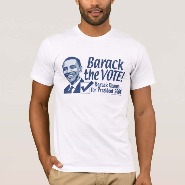 Barack a camisa do voto (Frente)