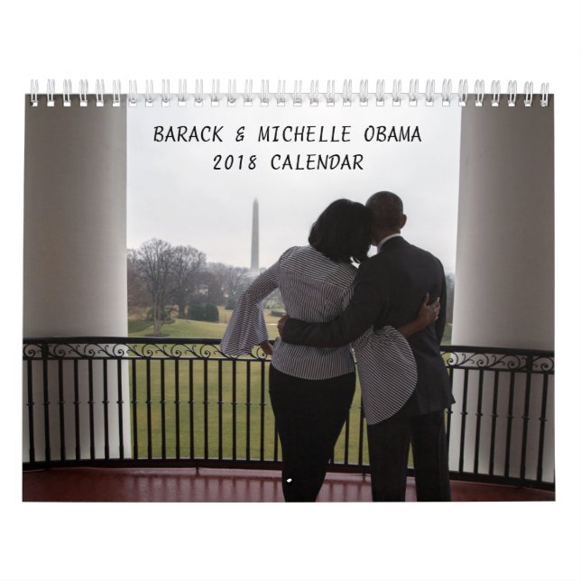 Barack e Michelle 2018 - calendário (Capa)