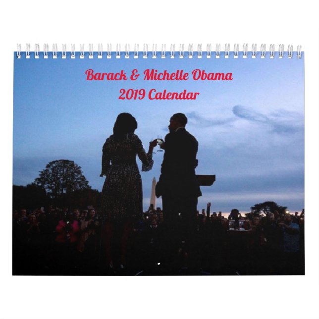Barack e Michelle Obama 2019 - calendário (Capa)