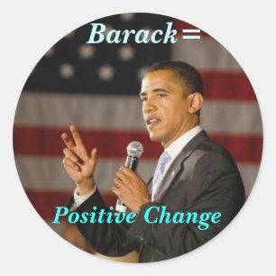 Barack = etiqueta positiva da mudança