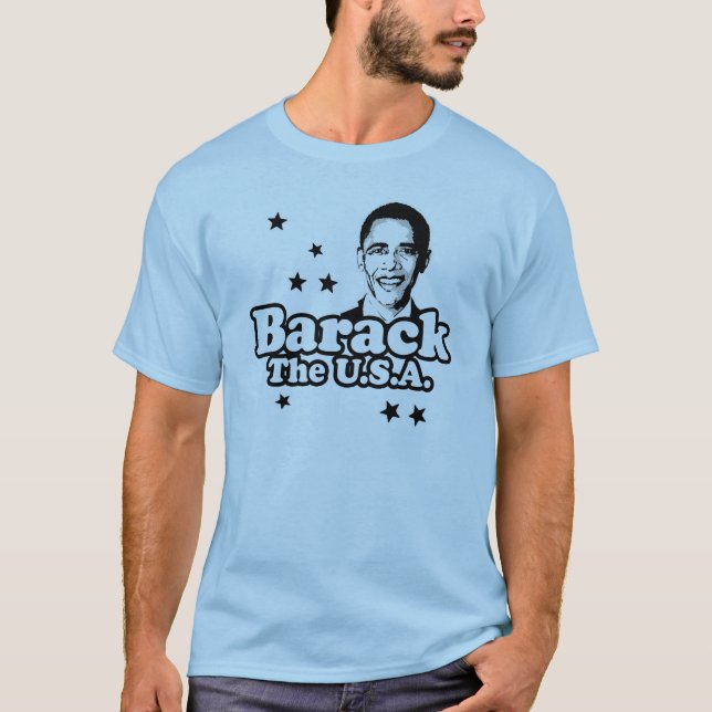 Barack o t-shirt dos EUA (Frente)