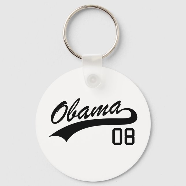 Barack Obama 2008 Jersey Chaveiro (Frente)