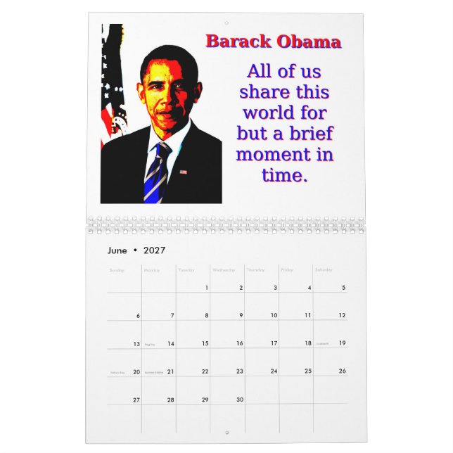 Barack Obama cita Calendário (Jun 2027)