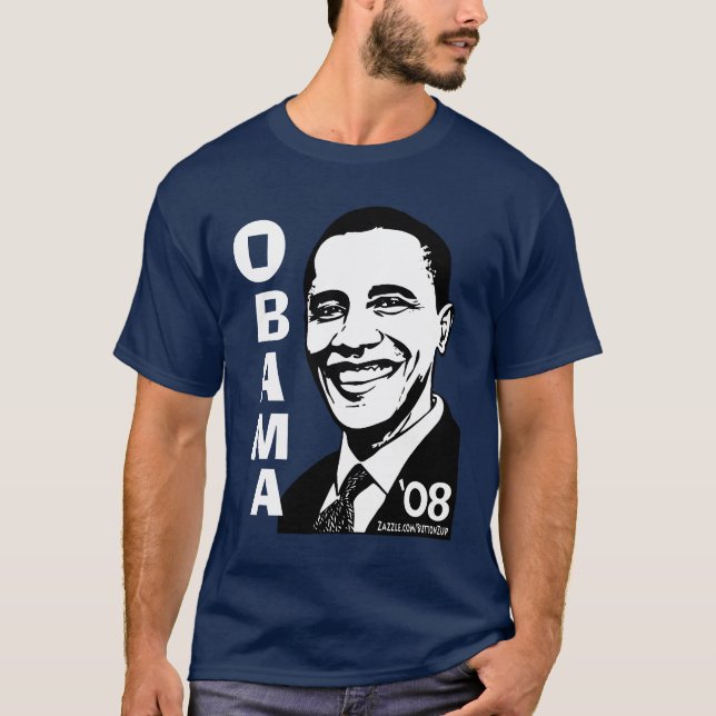 Barack Obama para o presidente! Camisa (Frente)