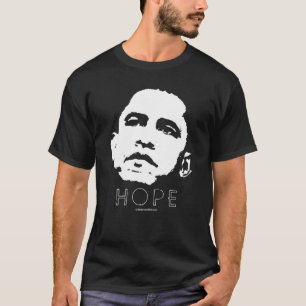Barack Obama para o t-shirt da esperança