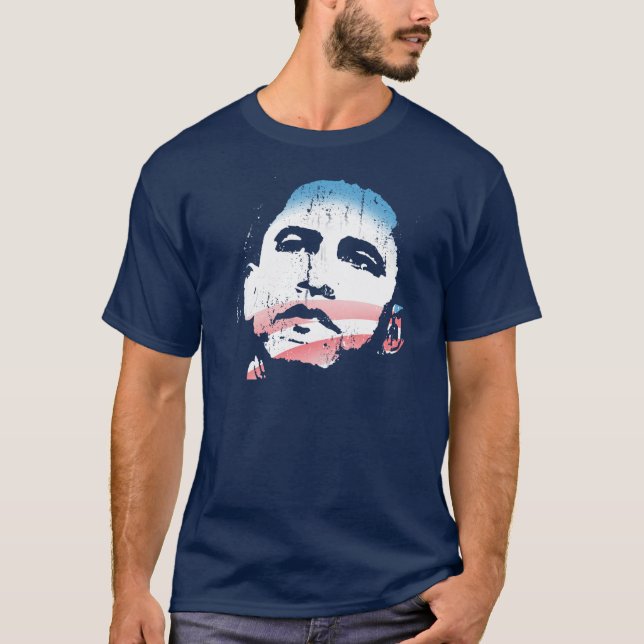 Barack Obama para o t-shirt da esperança (Frente)