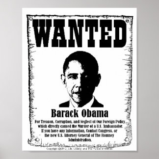 Barack Obama queria Poster
